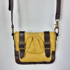Kate Landry Leather Small Crossbody Bag
